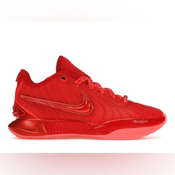 Nike LeBron 21 Triple Red James Gang size 9.5 BRAND NEW MEN’S BASKETBALL SHOES - Picture 1 of 8